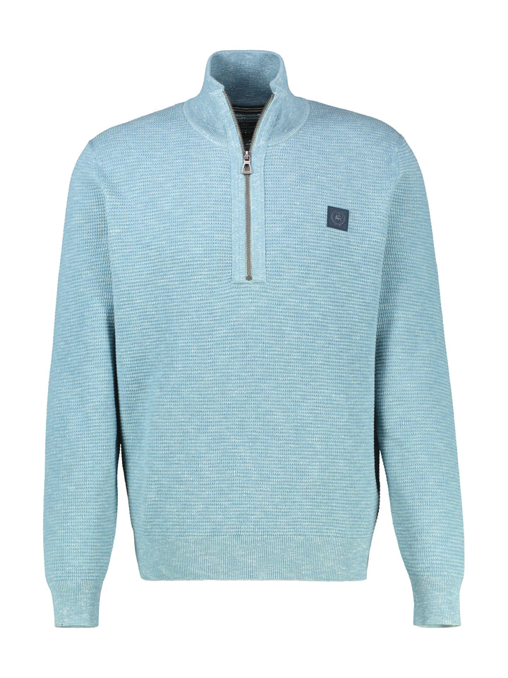 Lerros 1/2 Zip Sweatshirt Misty Blue