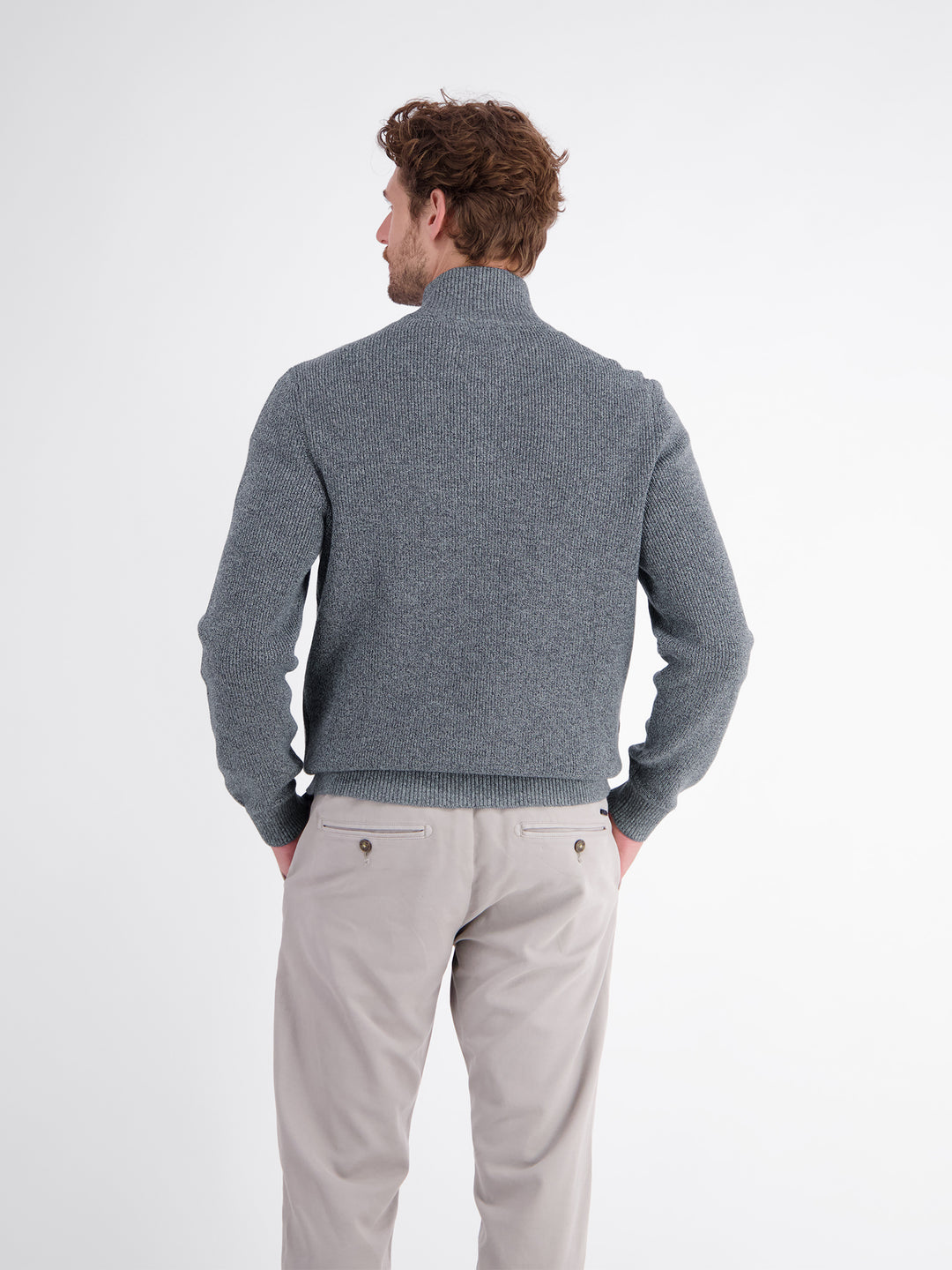 Lerros Herren Pullover Knit Misty Blue