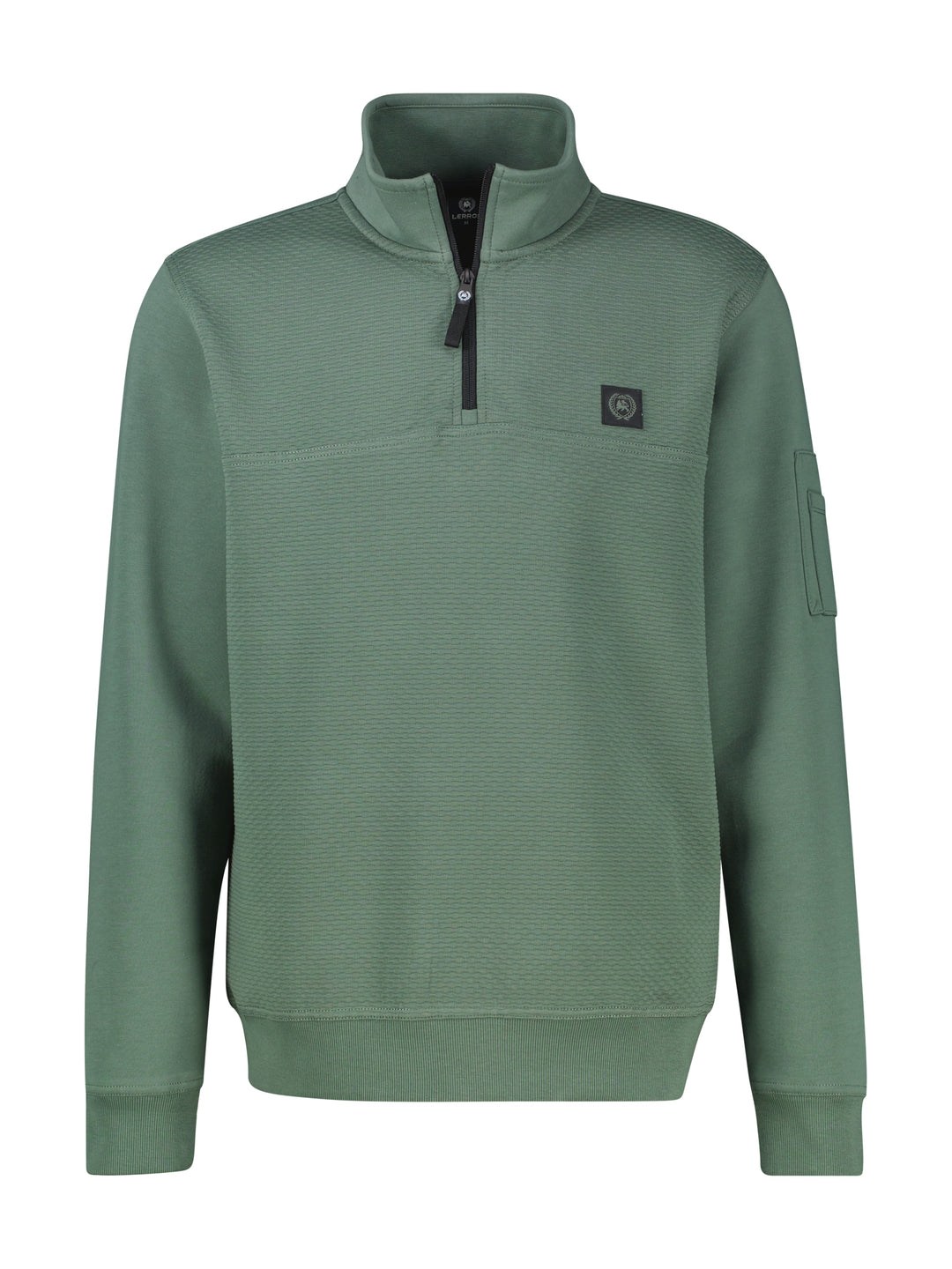 Lerros 1/2 Zip Sweatshirt Basil Green