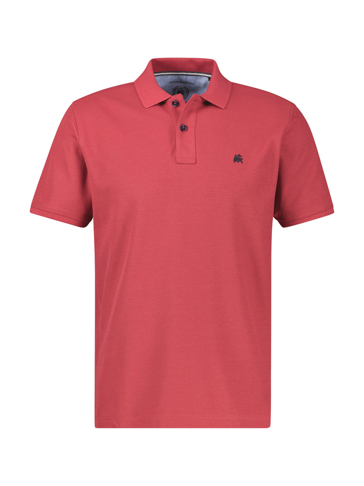 Lerros Cotton Polo Muted Red