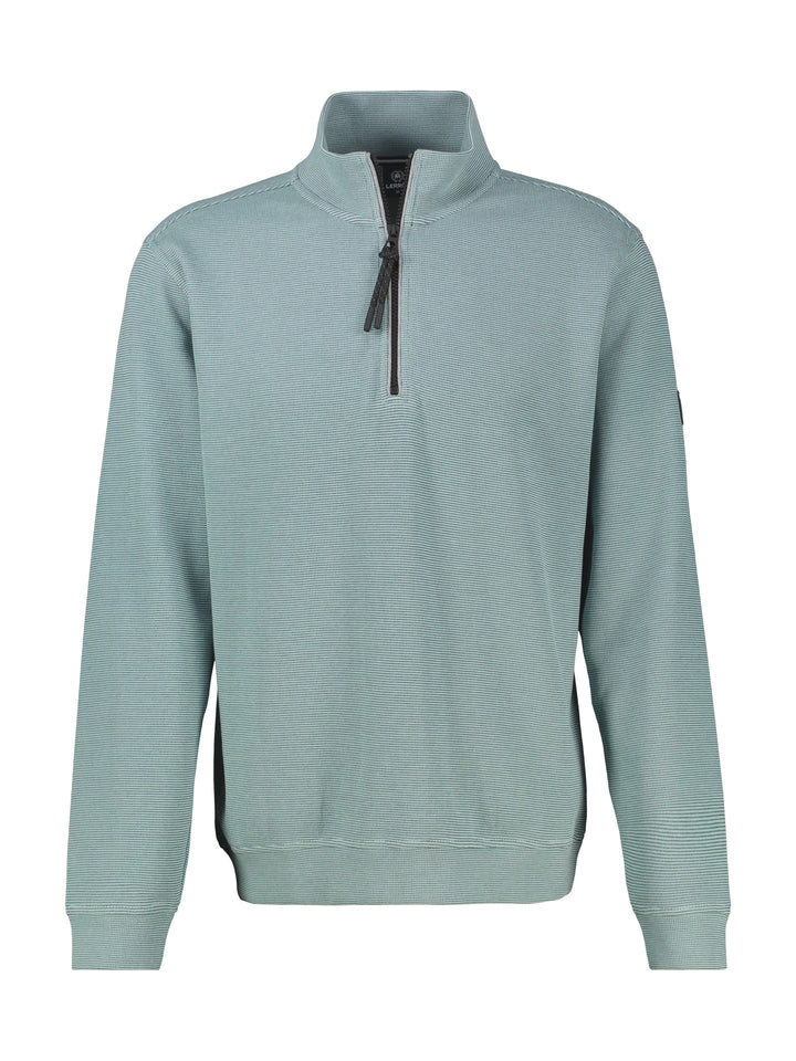 Lerros 1/2 Zip Sweatshirt Misty Blue