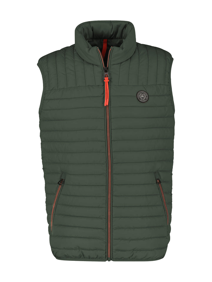 Lerros Gilet Mineral Green Melange