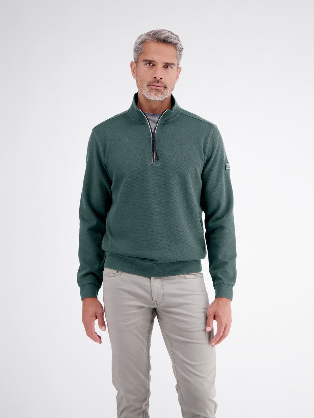 Lerros 1/2 Zip Sweatshirt Cedar Green