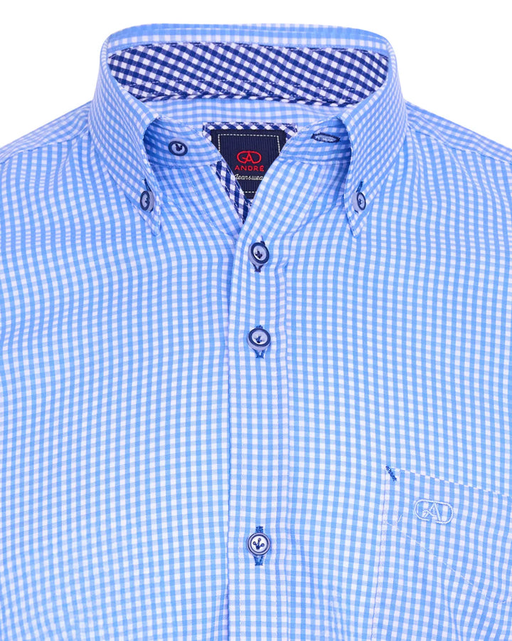 Andre Foyle Long Sleeve Shirt  Blue