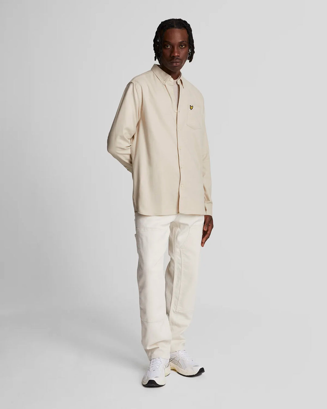Lyle & Scott Plain Flannel Shirt Cove