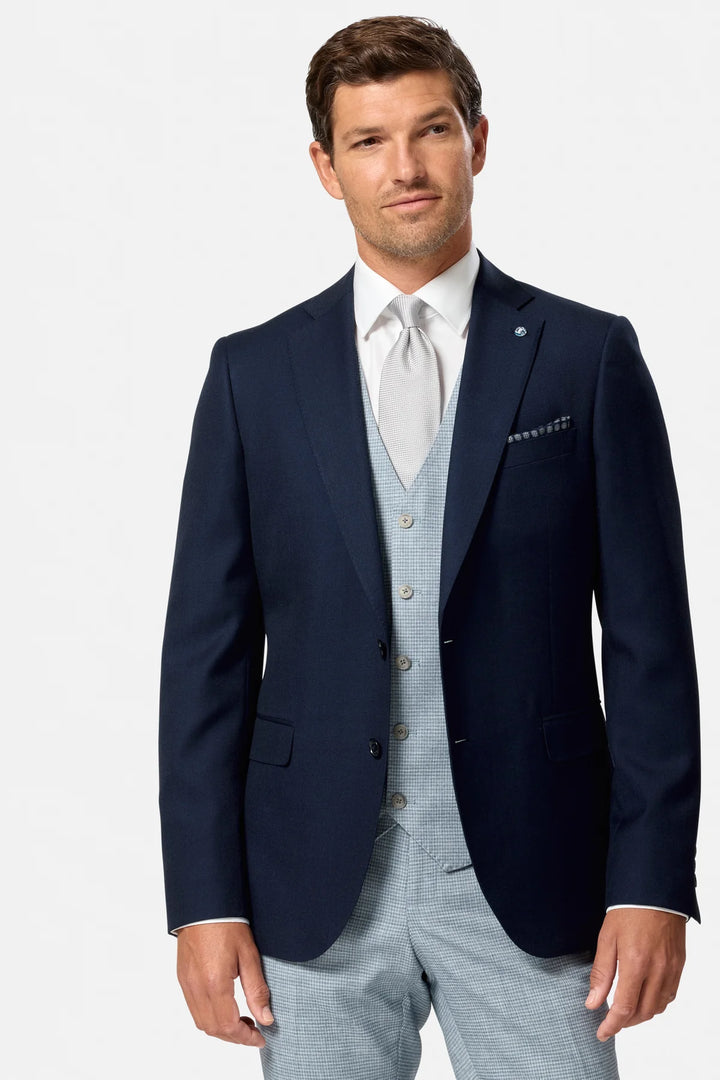 Benetti Lucas Blue Waistcoat