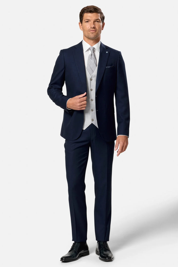 Benetti Lucas Silver Waistcoat
