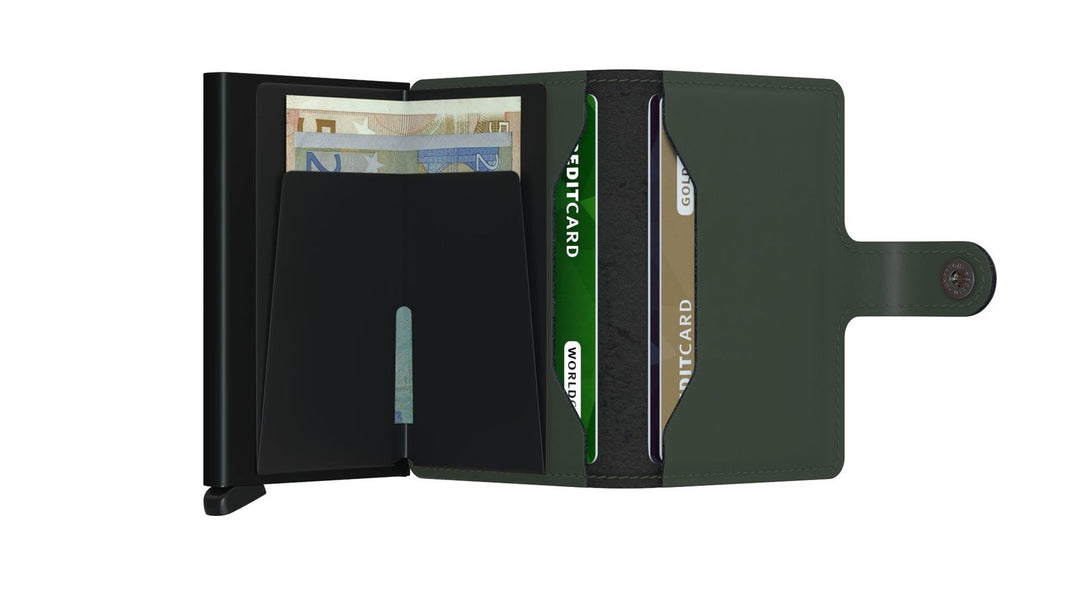 Secrid Miniwallet Matte Green Black
