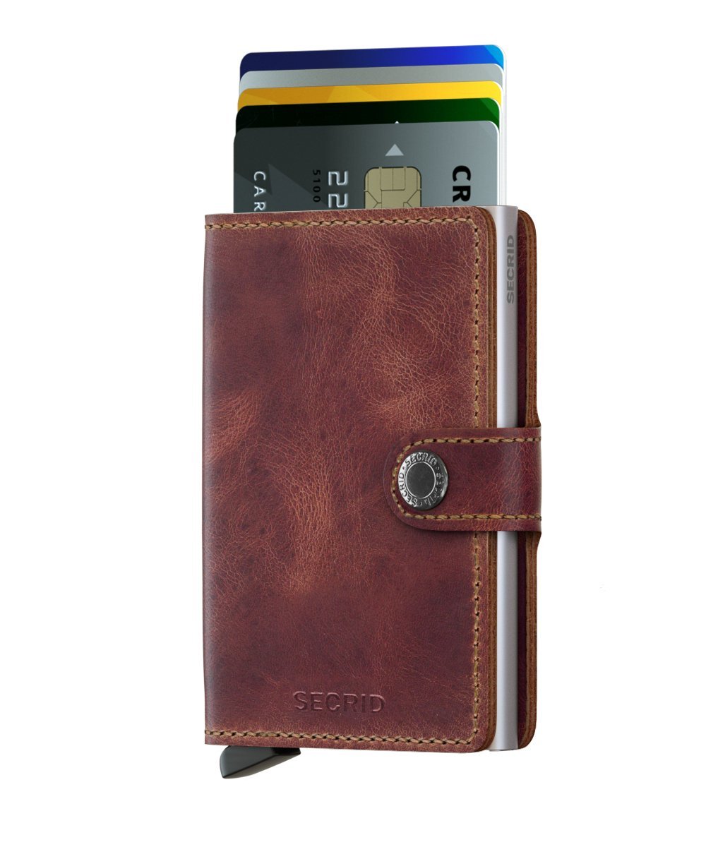 Secrid Miniwallet Vintage - Brown