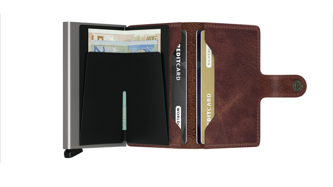 Secrid Miniwallet Vintage - Brown