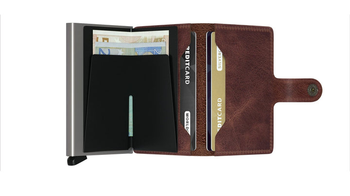 Secrid Miniwallet Vintage - Brown