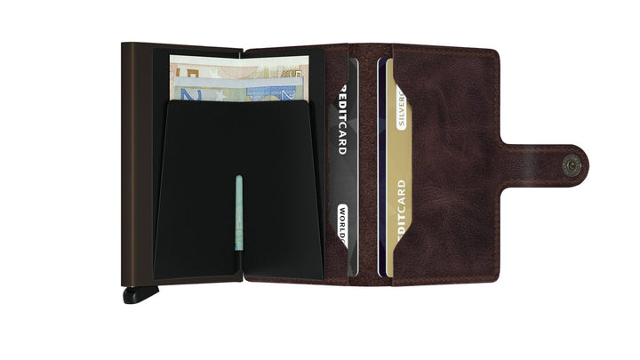 Secrd Dark Brown Original Miniwallet