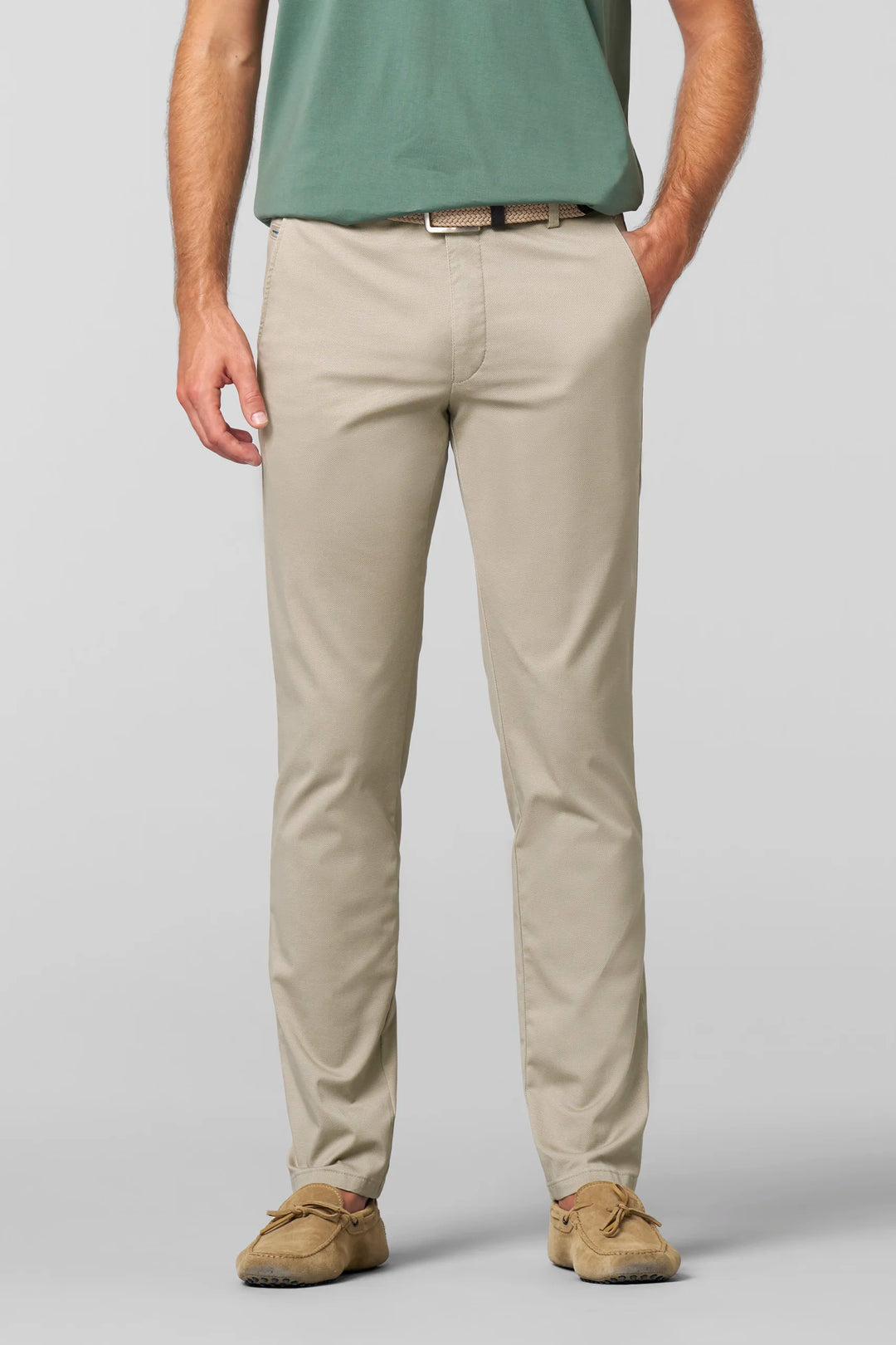 Meyer Oslo Organic Cotton Chino Beige
