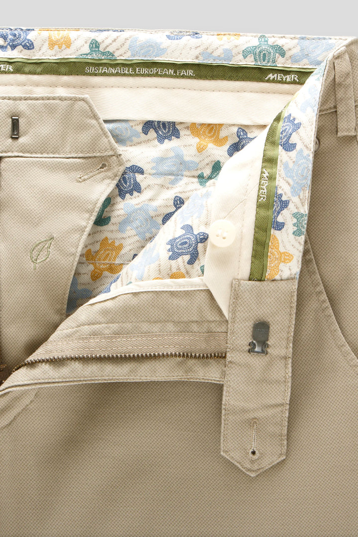 Meyer Oslo Organic Cotton Chino Beige
