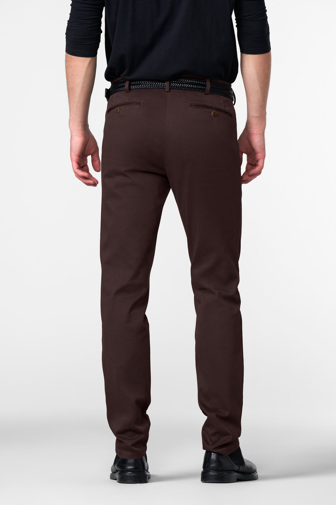 Meyer Chicago Organic Cotton Chino Dark Red