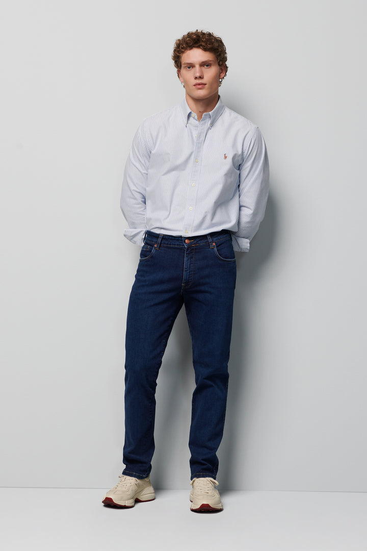 Meyer M5 Regular Comfort Fit Jean 17 Blue