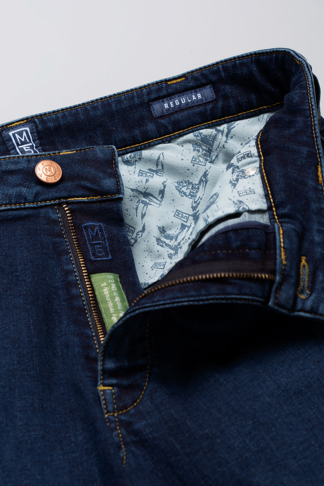 Meyer M5 Regular Comfort Fit Jean 17 Blue