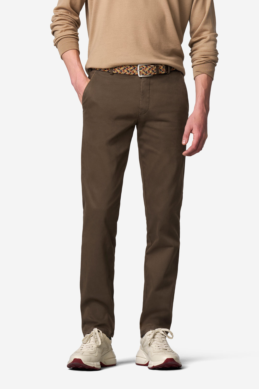 Meyer New York Chino Dark Brown