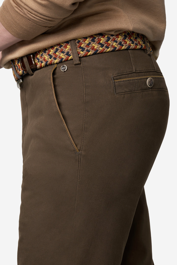 Meyer New York Chino Dark Brown