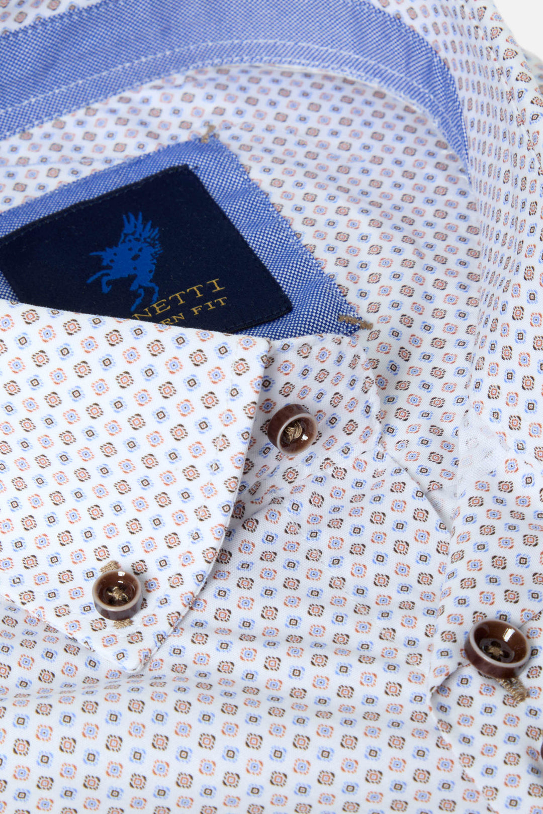 Benetti Alex Casual Shirt Rust