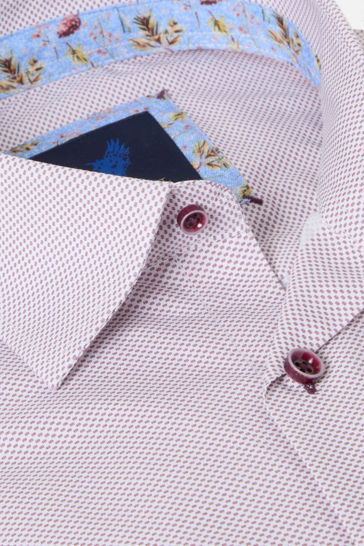 Benetti Beckham Long Sleeve Shirt Plum