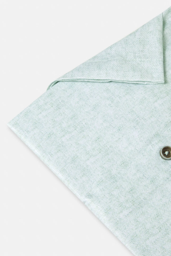 Benetti Brax Short Sleeve Casual Shirt Mint