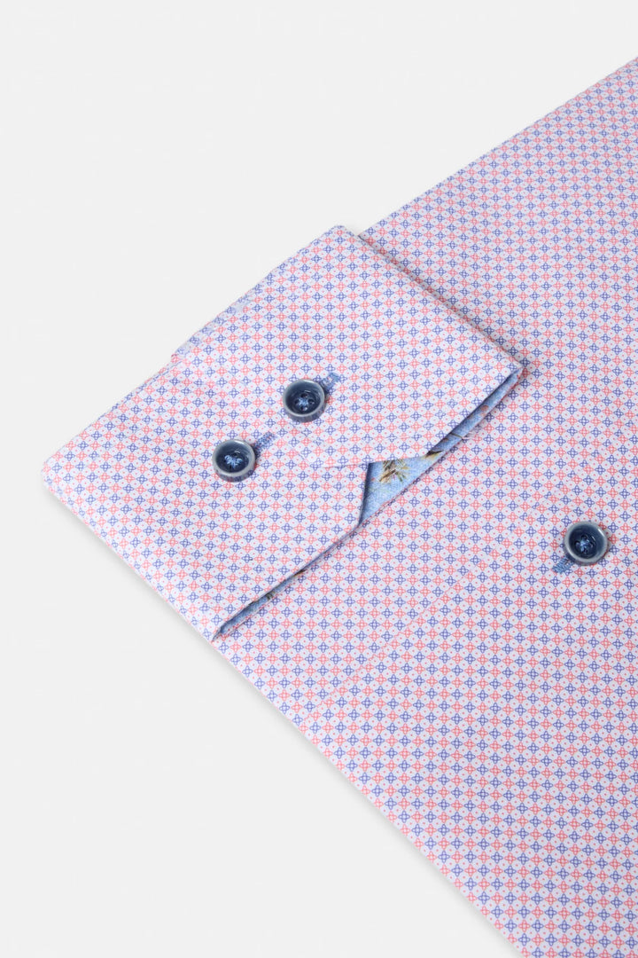 Benetti Chris Long Sleeve Casual Shirt Pink