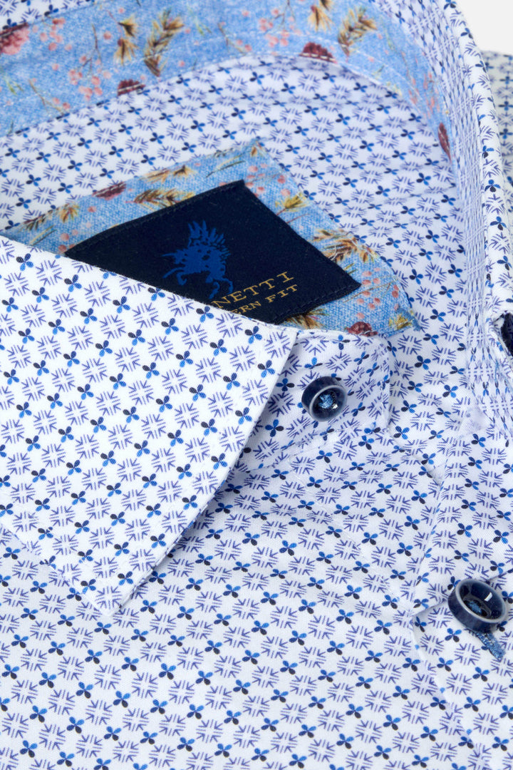 Benetti London Casual Shirt Blue