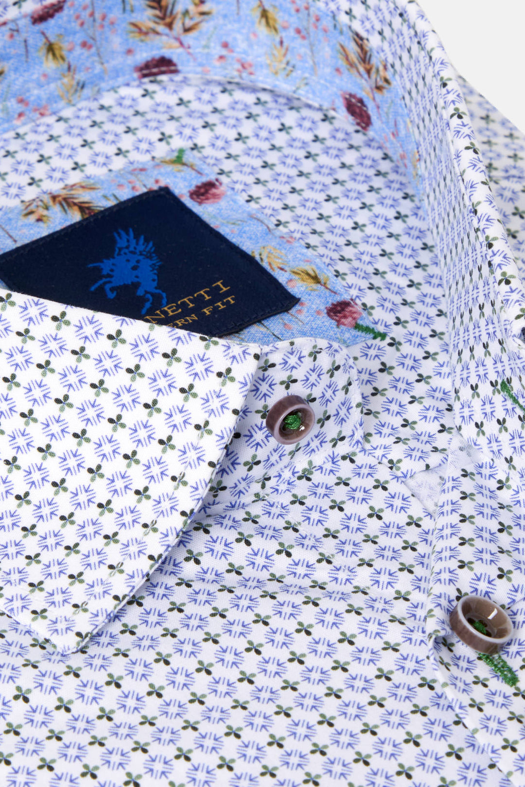 Benetti London Casual Shirt Green