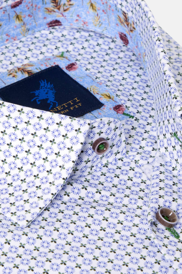 Benetti London Casual Shirt Green