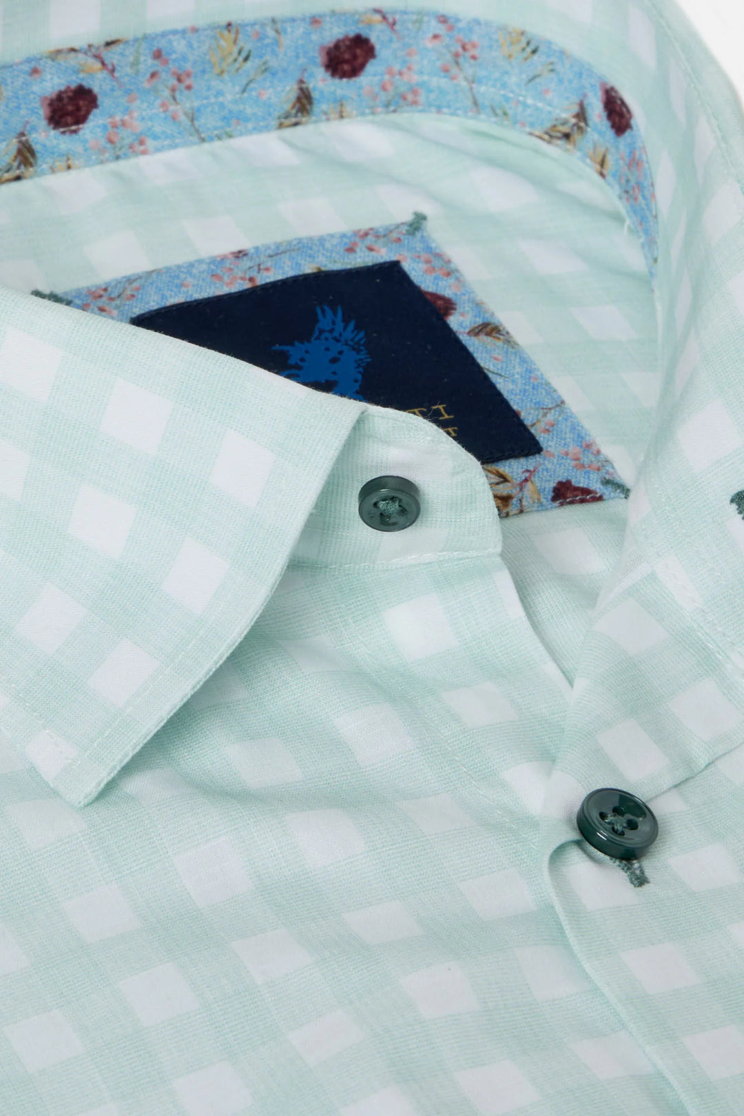 Benetti Luso Short Sleeve Casual Shirt Mint