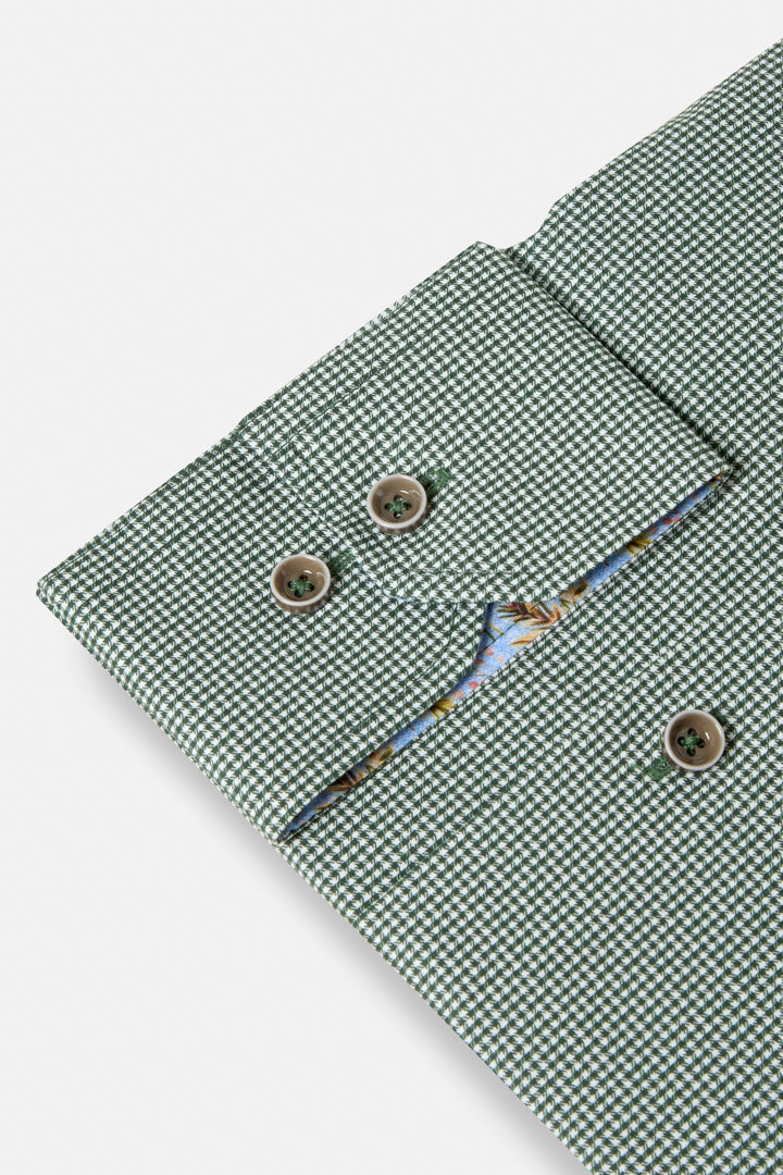 Benetti Rega Casual Shirt Forest