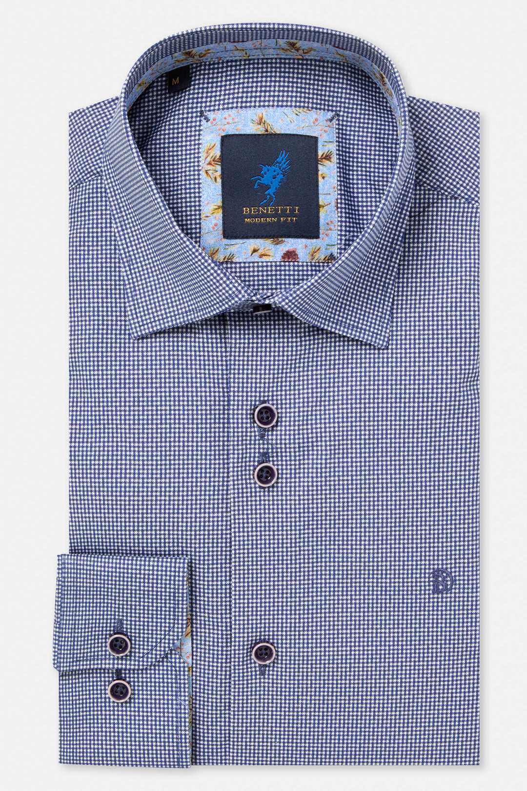 Benetti Rega Casual Shirt Navy