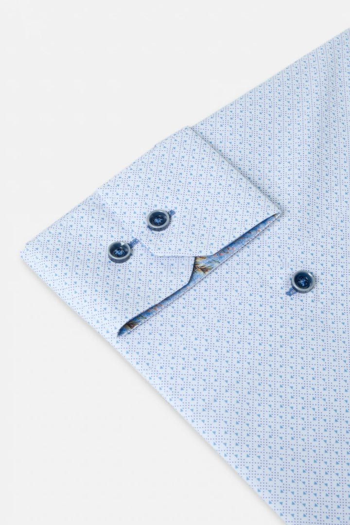 Benetti Roger Long Sleeve Casual Shirt Sky
