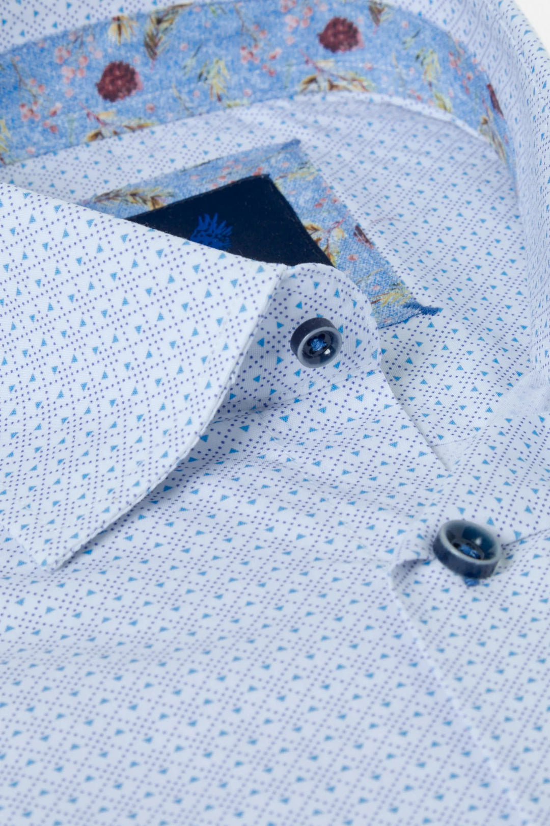 Benetti Roger Long Sleeve Casual Shirt Sky