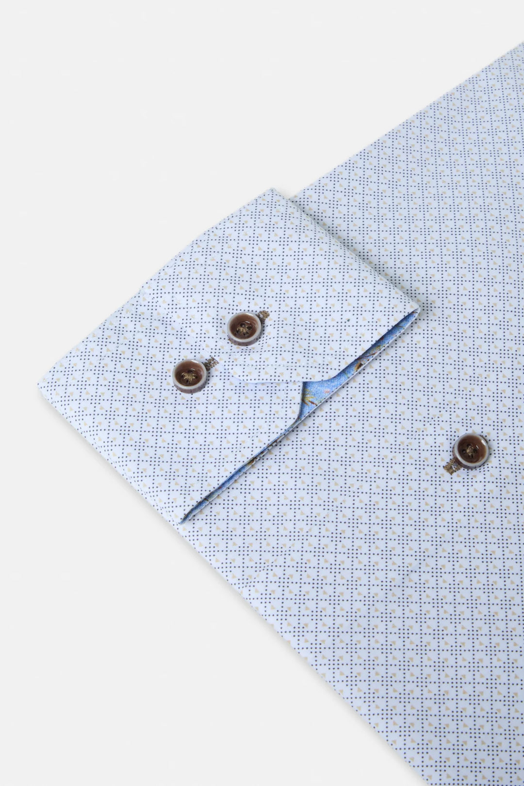 Benetti Roger Long Sleeve Casual Shirt Stone