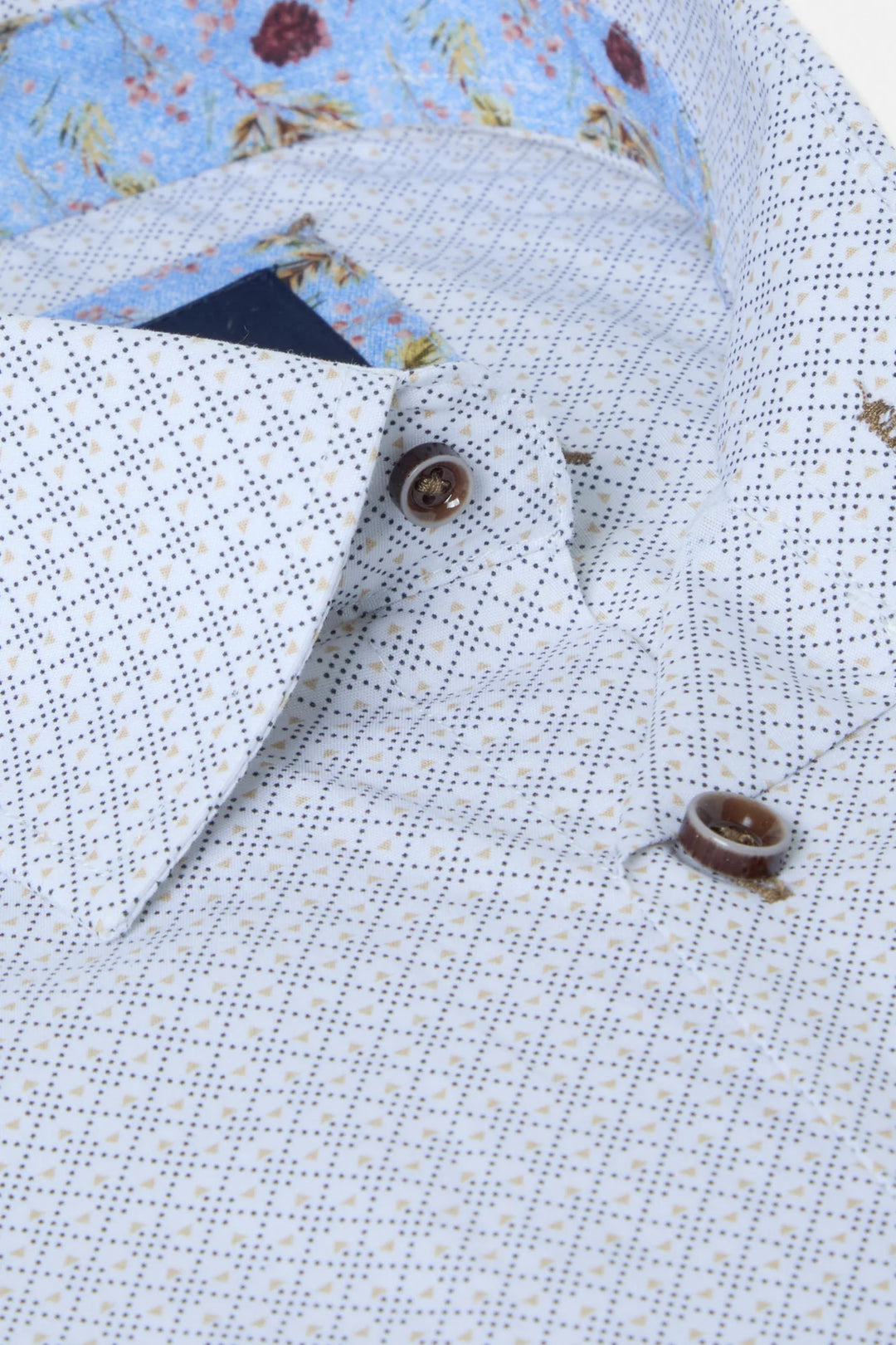 Benetti Roger Long Sleeve Casual Shirt Stone