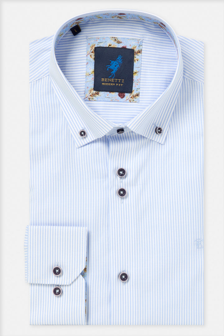 Benetti Sydney Casual Shirt Sky Blue