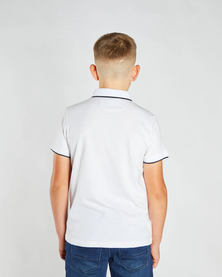 Diesel Boys Milo Polo White