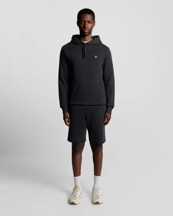 Lyle & Scott Loopback Cotton Hoodie Dark Navy