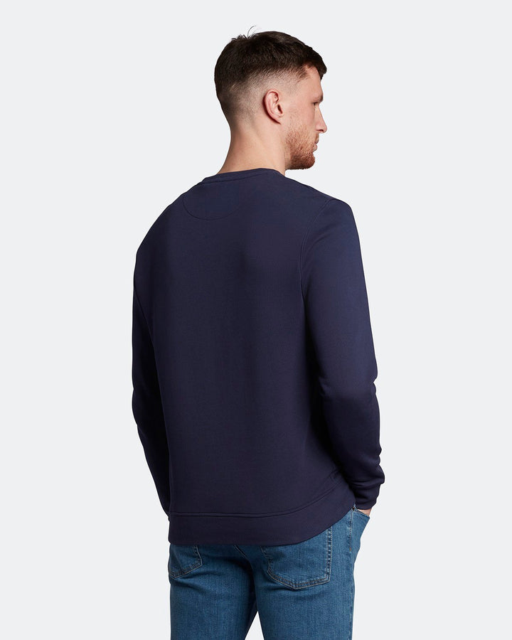 Lyle & Scott Men's Crew Neck Sweatshirt Navy