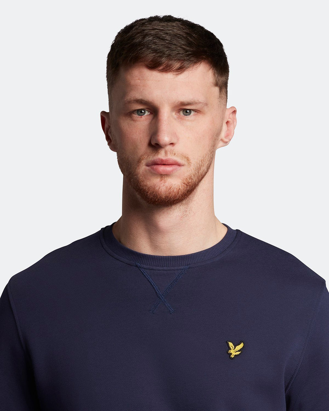Lyle & Scott Men's Crew Neck Sweatshirt Navy