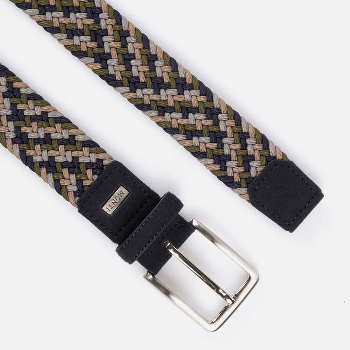 Monti Flex Band Palma Olive Navy Grey