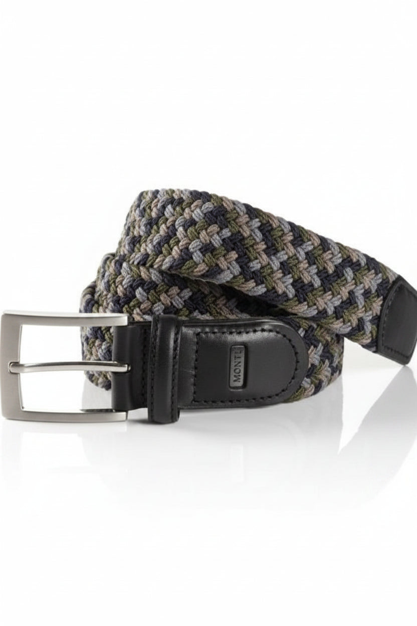 Monti Flex Band Palma Olive Navy Grey