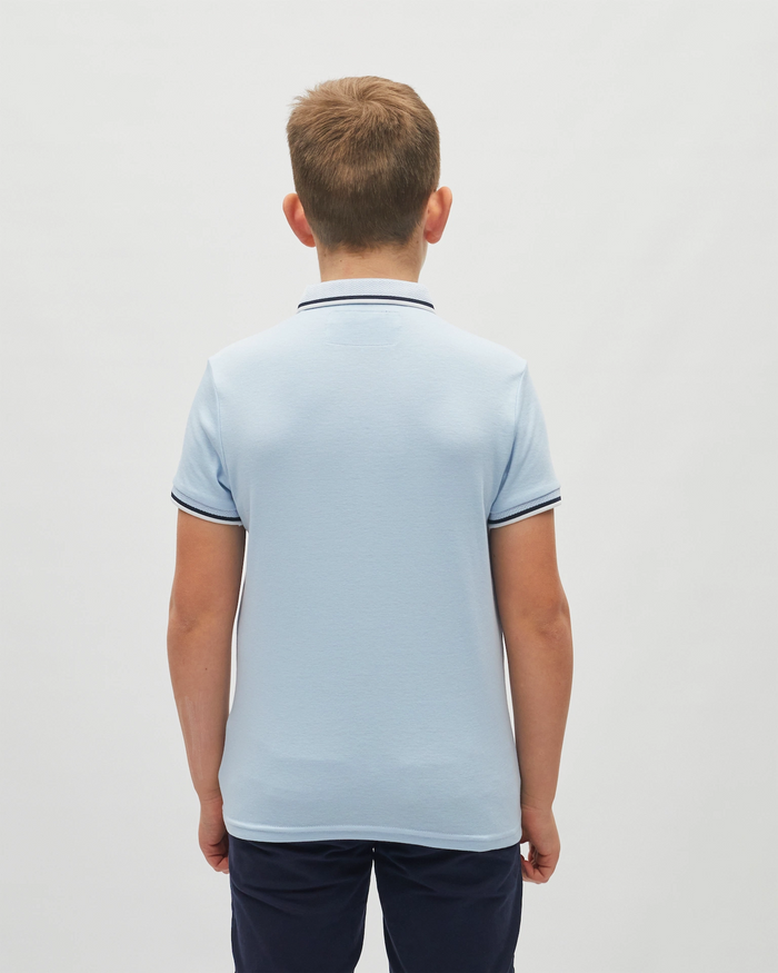 Diesel Boys Nixon Polo Sky Blue