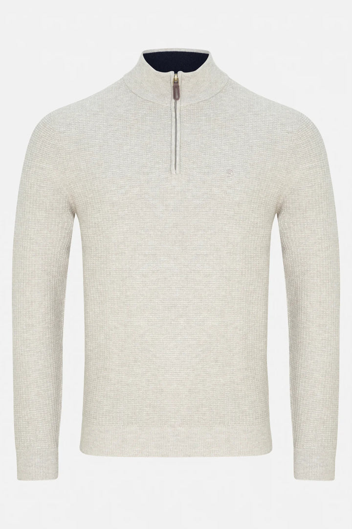 Benetti Oliver 1/4 Zip Stone