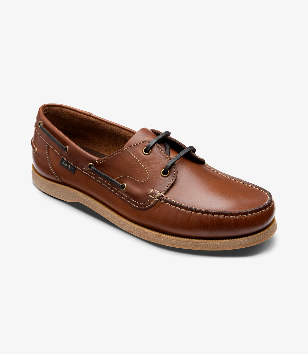 Loake Shoe Makers Padstow Brown Waxy Leather Shoe