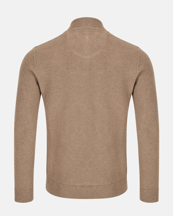 Andre Madrid 1/4 Zip Ecru