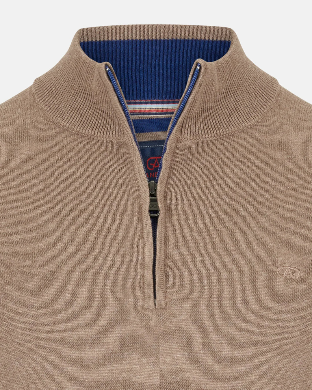 Andre Tory 1/4 Zip Camel