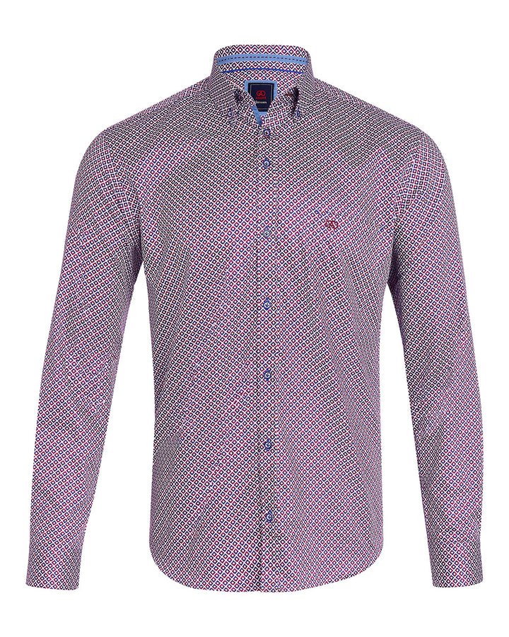 Andre Regan Shirt Burgundy